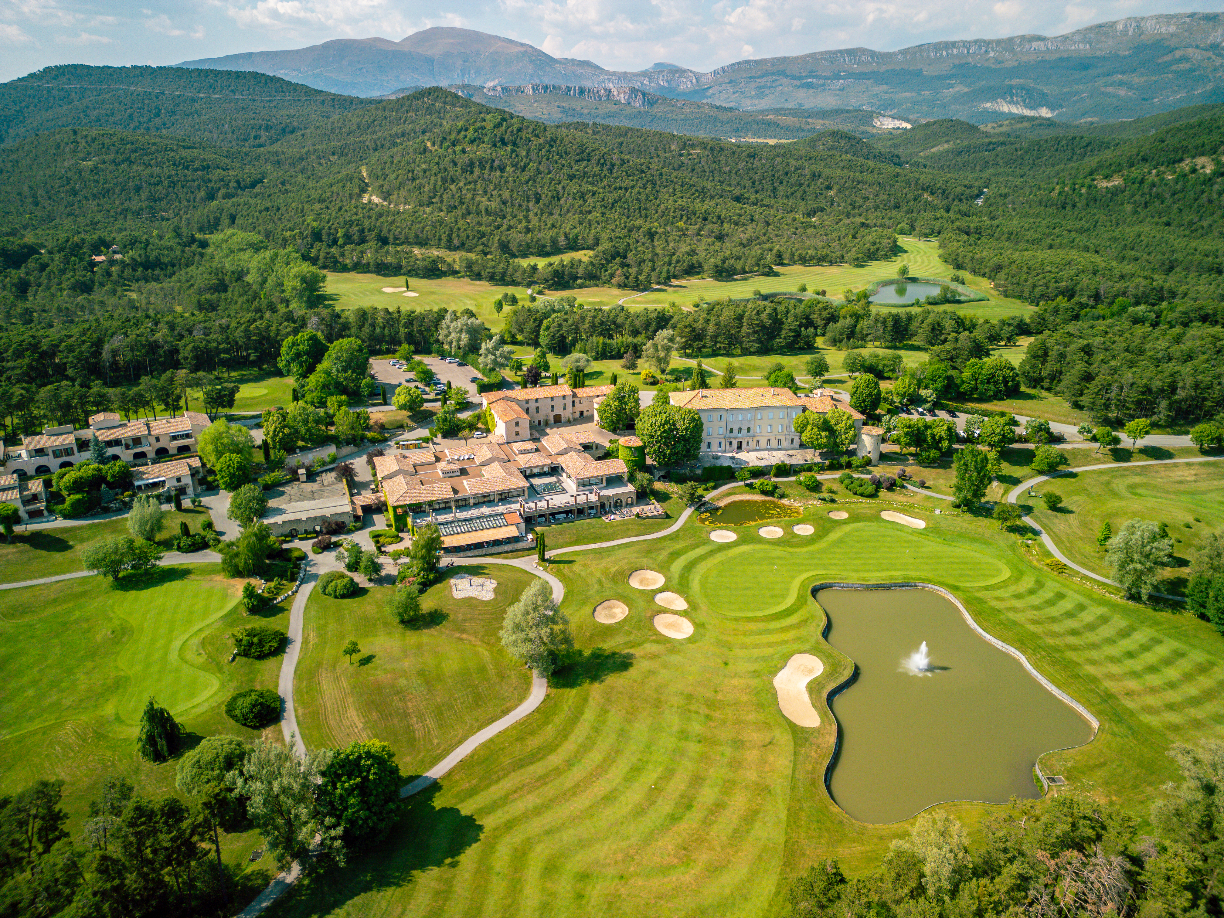 Photographie aérienne par drone – résidence d'exception
